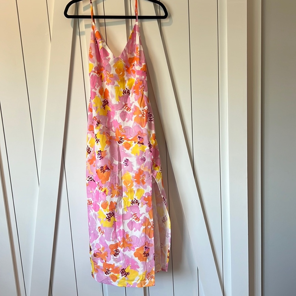 Never worn, NWT Hello Molly Orange Pink Formal dress